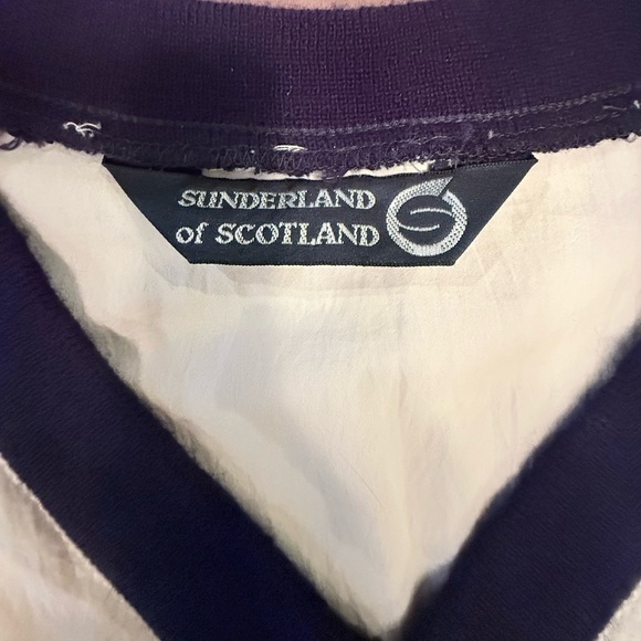 Black/White Lightweight Golf Windbreaker Shirt Jacket V-Neck/Side Pockets Large - Picture 5 of 9